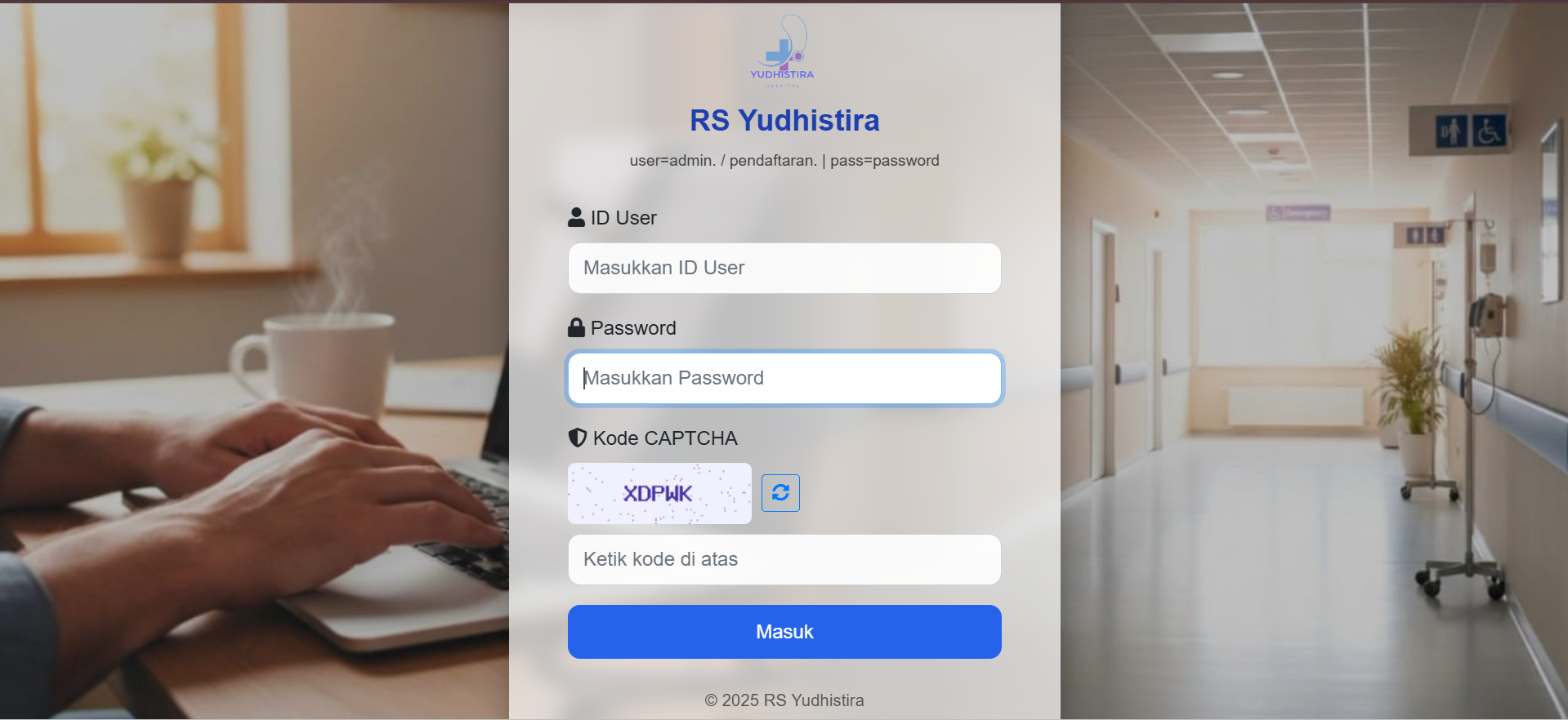 SIKUNTI — Sistem Akuntansi Rumah Sakit screenshot