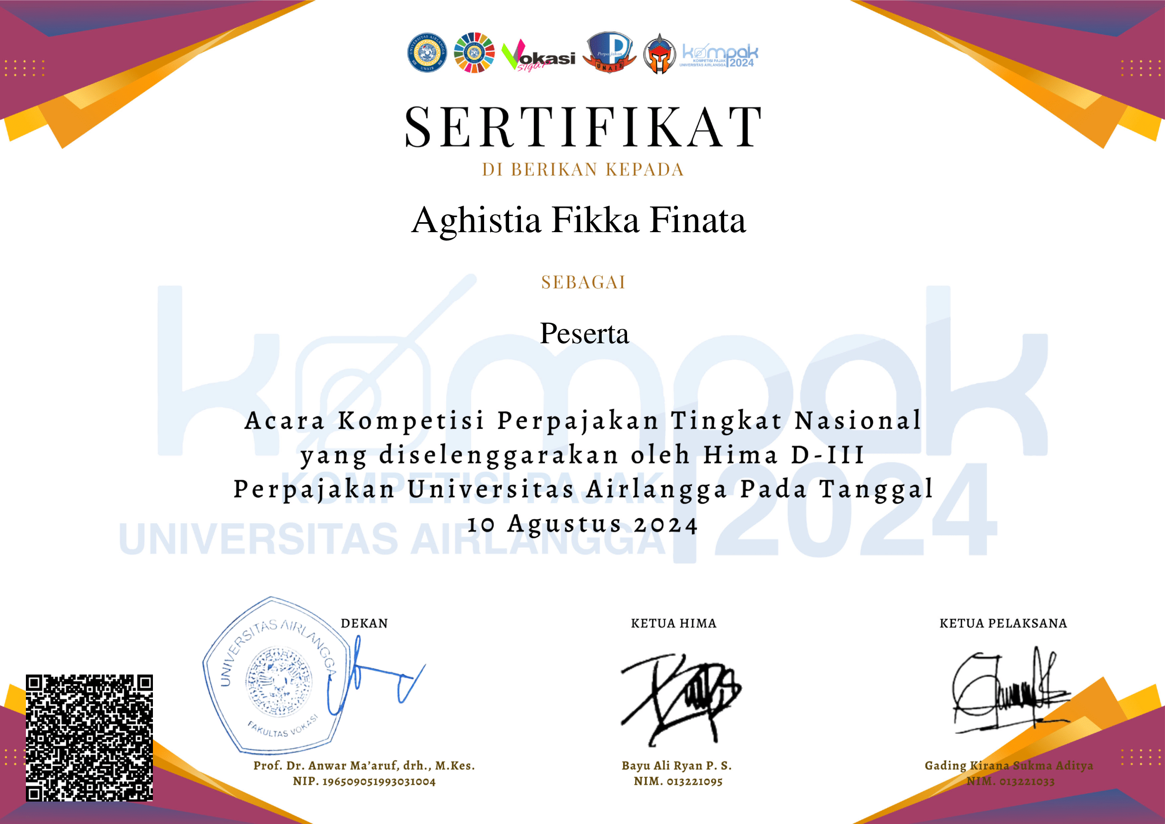 Sertifikat 1